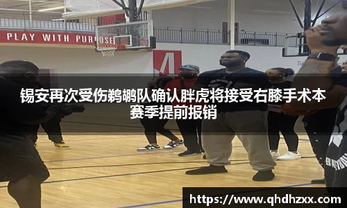 锡安再次受伤鹈鹕队确认胖虎将接受右膝手术本赛季提前报销