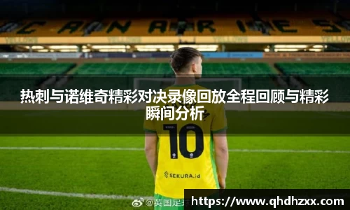 热刺与诺维奇精彩对决录像回放全程回顾与精彩瞬间分析